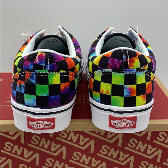 • VANS COMFYCUSH OLD SKOOL TIE-DYE CHECKERBOARD MN - Picture 10 of 16